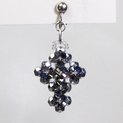 Clips  - Silver 925 - Earrings Phoebe - Clips  - Silver 925 - Argent 925